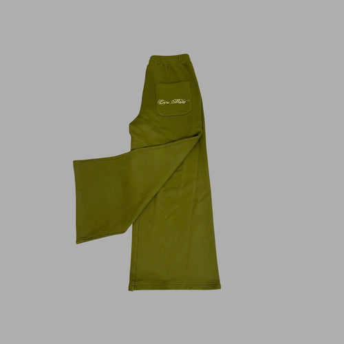Olive x Saffron Patch Sweat Pants